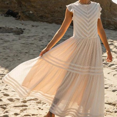 Bohme Ulysses Maxi Dress in Cream Review