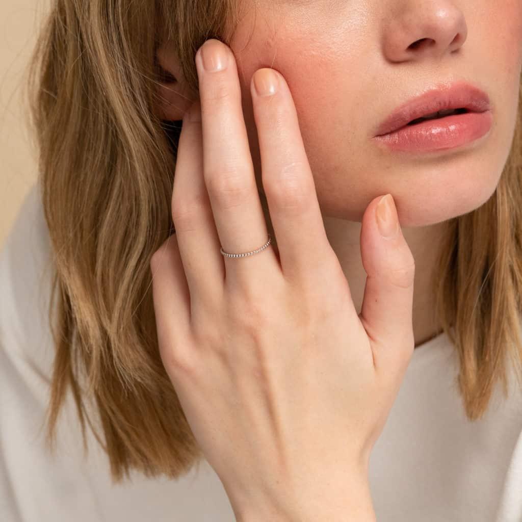 Mejuri Beaded Ring