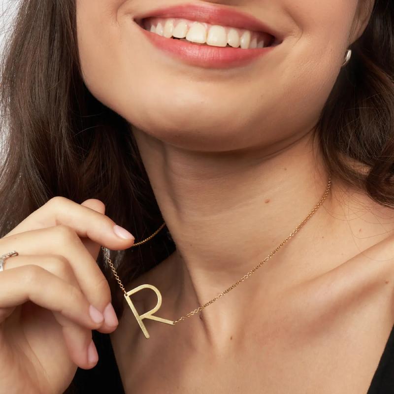 Oak and Luna Initial Necklace